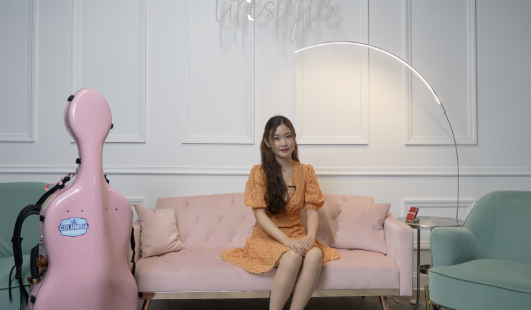 The musical journey shared by celebrity cellist Kim Ga-eun.